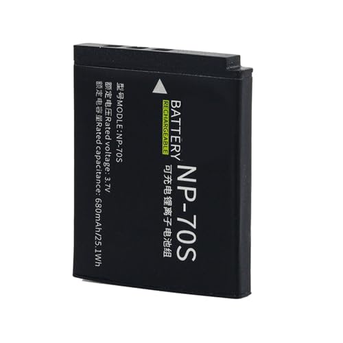 FOLODA Wiederaufladbare Kamera Batterie 680mAh Hohe Kapazität Für 99 Kameras Wiederaufladbare Akku von FOLODA