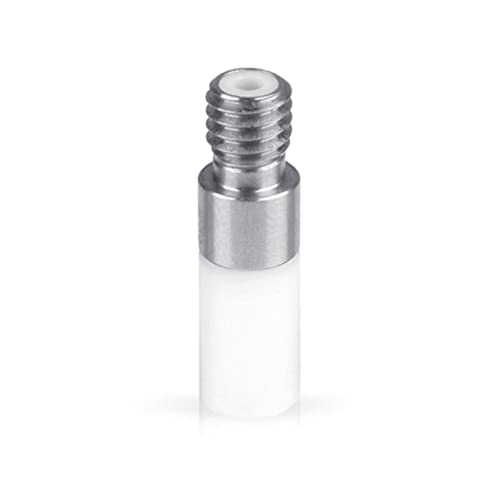 KING TREMELLA Edelstahl- PTFE-Halsrohr 2-in-1-Hotend-Extrusion Kupfer-Hals-PTFE-Doppeldüse für 3D-Drucker langlebiges Edelstahl-PTFE-Halsrohr Doppeldüsen Teflon-Hals Anti-Blocking für 3D von FOLODA