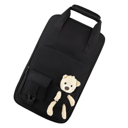 Wasserdichte Drumstick Bag Case Drum Mallets Tragbare Drum Stick Mallets Tasche Zwei Fächer Tragen Hülle Dauer von FOLODA