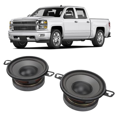 Auto-Stereo-Lautsprecher, 3,5 Zoll Hoher Dichte, Wasserdicht, Stoßfest, Zarter Runder Auto-Lautsprecher für Fahrzeuge Auto-Stereo-Lautsprecher, 3,5 Zoll Hoher Dichte, Wasserdicht, Stoßfest, Zarter Runder Auto-Lautsprecher für Fahrzeuge von FOLOSAFENAR