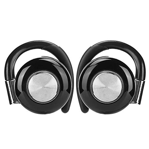Stereo-Sound-Kopfhörer, Sport-Ohrhörer 5.0-Ohrbügel-Ohrhörer Intelligente Geräuschunterdrückung 10 Stunden für Sportlauftraining(Silber (Farbkasten)) von FOLOSAFENAR