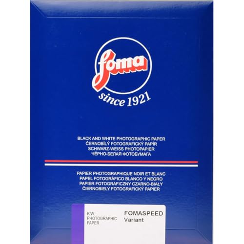 Foma Fomaspeed 311 Variant III VC RC Glossy Black & White Fotopapier, 11 x 14, 25 Blatt, 100 Bögen, schwarz, 5 x 7 Foma Fomaspeed 311 Variant III VC RC Glossy Black & White Fotopapier, 11 x 14, 25 Blatt, 100 Bögen, schwarz, 5 x 7 von FOMA