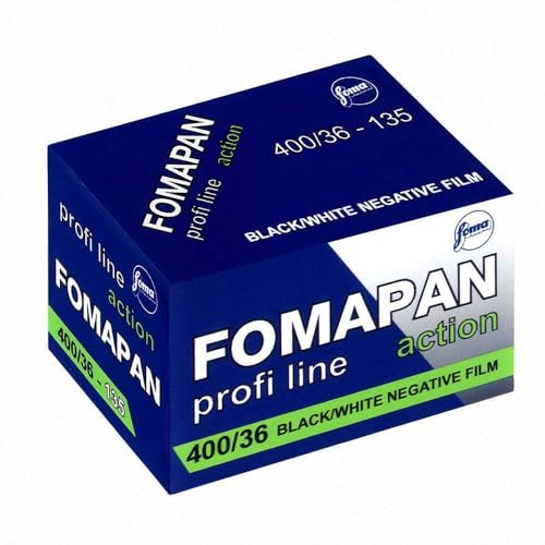 Fomapan 400asa Schwarzweiß 35 mm Film 36 Aufnahmen, 5 Stück Fomapan 400asa Schwarzweiß 35 mm Film 36 Aufnahmen, 5 Stück von FOMA