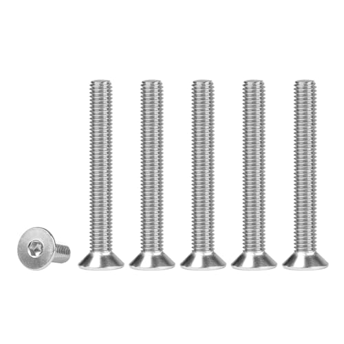 FOMGIIN Senkkopfschrauben Edelstahl M3x25mm, 50 Stück 304 Edelstahlschrauben Schrauben Senkkopf Din 7991 A2 V2A Innensechskant Senkschrauben, Senkschraube Vollgewinde Senkkopfschraube mit Metrischen FOMGIIN Senkkopfschrauben Edelstahl M3x25mm, 50 Stück 304 Edelstahlschrauben Schrauben Senkkopf Din 7991 A2 V2A Innensechskant Senkschrauben, Senkschraube Vollgewinde Senkkopfschraube mit Metrischen von FOMGIIN