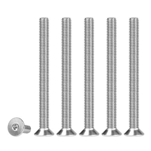 FOMGIIN Senkkopfschrauben Edelstahl M3x35mm, 50 Stück 304 Edelstahlschrauben Schrauben Senkkopf Din 7991 A2 V2A Innensechskant Senkschrauben, Senkschraube Vollgewinde Senkkopfschraube mit Metrischen von FOMGIIN