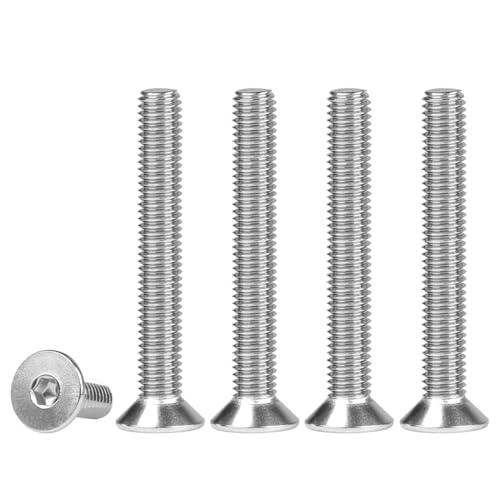 FOMGIIN Senkkopfschrauben Edelstahl M4x30mm, 20 Stück 304 Edelstahlschrauben Schrauben Senkkopf Din 7991 A2 V2A Innensechskant Senkschrauben, Senkschraube Vollgewinde Senkkopfschraube mit Metrischen FOMGIIN Senkkopfschrauben Edelstahl M4x30mm, 20 Stück 304 Edelstahlschrauben Schrauben Senkkopf Din 7991 A2 V2A Innensechskant Senkschrauben, Senkschraube Vollgewinde Senkkopfschraube mit Metrischen von FOMGIIN