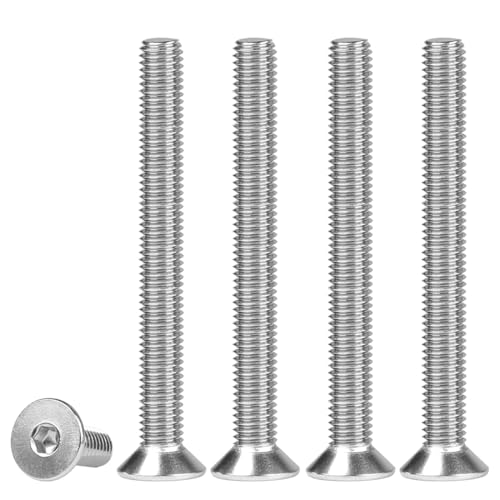 FOMGIIN Senkkopfschrauben Edelstahl M4x40mm, 20 Stück 304 Edelstahlschrauben Schrauben Senkkopf Din 7991 A2 V2A Innensechskant Senkschrauben, Senkschraube Vollgewinde Senkkopfschraube mit Metrischen FOMGIIN Senkkopfschrauben Edelstahl M4x40mm, 20 Stück 304 Edelstahlschrauben Schrauben Senkkopf Din 7991 A2 V2A Innensechskant Senkschrauben, Senkschraube Vollgewinde Senkkopfschraube mit Metrischen von FOMGIIN