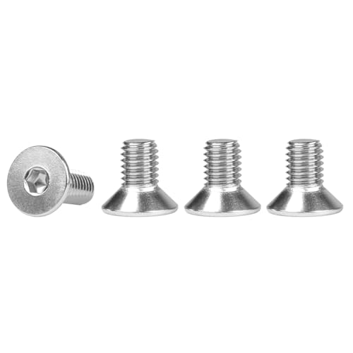 FOMGIIN Senkkopfschrauben Edelstahl M5x10mm, 50 Stück 304 Edelstahlschrauben Schrauben Senkkopf Din 7991 A2 V2A Innensechskant Senkschrauben, Senkschraube Vollgewinde Senkkopfschraube mit Metrischen FOMGIIN Senkkopfschrauben Edelstahl M5x10mm, 50 Stück 304 Edelstahlschrauben Schrauben Senkkopf Din 7991 A2 V2A Innensechskant Senkschrauben, Senkschraube Vollgewinde Senkkopfschraube mit Metrischen von FOMGIIN