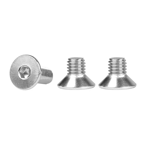 FOMGIIN Senkkopfschrauben Edelstahl M6x10mm, 20 Stück 304 Edelstahlschrauben Schrauben Senkkopf Din 7991 A2 V2A Innensechskant Senkschrauben, Senkschraube Vollgewinde Senkkopfschraube mit Metrischen FOMGIIN Senkkopfschrauben Edelstahl M6x10mm, 20 Stück 304 Edelstahlschrauben Schrauben Senkkopf Din 7991 A2 V2A Innensechskant Senkschrauben, Senkschraube Vollgewinde Senkkopfschraube mit Metrischen von FOMGIIN