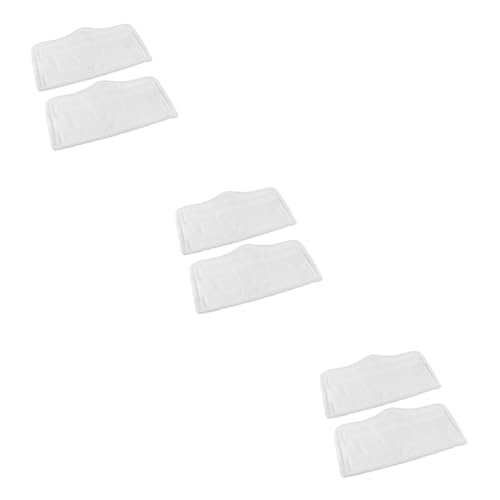 FOMIYES 3 Sätze Dampfmop-abdeckung Wiederverwendbare Mop -pads Dampfreiniger-pads Wischpads Tauschen Shark Dampfwischer-ersatzpads Stil Großer Flacher Mopp Faserstoff Weiß 2 Stücke * 3 FOMIYES 3 Sätze Dampfmop-abdeckung Wiederverwendbare Mop -pads Dampfreiniger-pads Wischpads Tauschen Shark Dampfwischer-ersatzpads Stil Großer Flacher Mopp Faserstoff Weiß 2 Stücke * 3 von FOMIYES