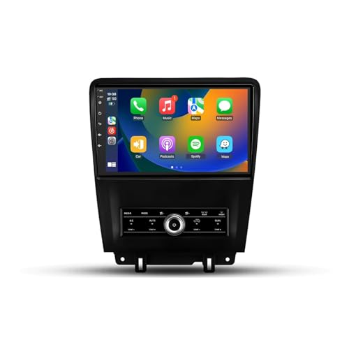 Android 13 Autoradio für Ford Mustang V S-197 2009-2014, Wireless Carplay Android Auto, 9 Zoll Touchscreen 2G 32G Multimedia Player mit WiFi GPS 4G Bluetooth FM/RDS SWC von FONALO