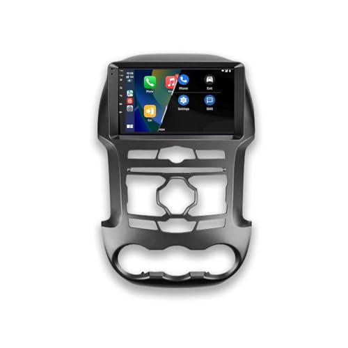 Android 13 Autoradio für Ford Ranger 3 2011-2015, Wireless Carplay Android Auto, 9 Zoll Touchscreen 2G 32G Multimedia Player mit WiFi GPS 4G Bluetooth FM/RDS SWC von FONALO