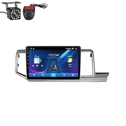 FONALO Android 13 Autoradio für Honda Stepwgn 2009-2015 mit Carplay Android Auto, 9 Zoll Touchscreen Radio mit Bluetooth FM/RDS/HiFi WiFi/GPS+AHD Rückfahrkamera & Mikrofon (Color : H1 1G+16G) von FONALO