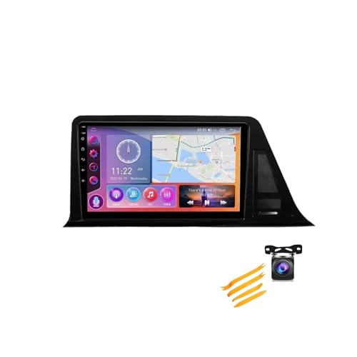 FONALO Autoradio Bluetooth Autoradio mit DAB Navi Android für Toyota CHR 2016-2020 Plug-and-Play Auto-Multimedia-Player mit 1080P HD-Touchscreen DAB/GPS (Color : TS7 1+32G) von FONALO