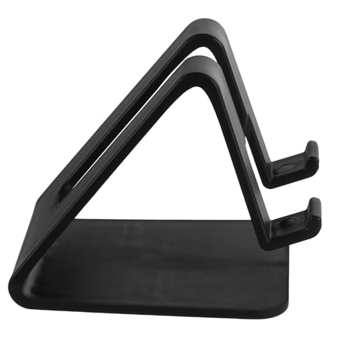FONDOTIN 1 STK Desktop-Ständer für Mobiltelefone Dashcam Telefongriff Telefonstativ Tablet-Halter tragbarer handyhalter Handy aufsteller Padhalter Telefonhalterung aus Kunststoff Abs Black von FONDOTIN
