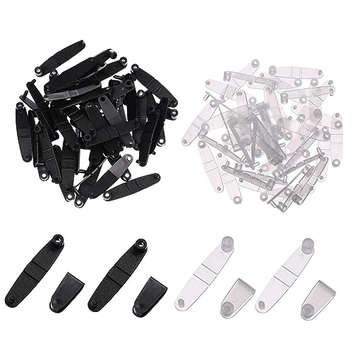 FONDOTIN 100Stücke Schlüsselanhänger Clips Transparente und Schwarze Kunststoff Kartenhalter Anschlüsse Einfach zu Verwenden für Schlüsselbänder DIY Projekte und Bastelarbeiten FONDOTIN 100Stücke Schlüsselanhänger Clips Transparente und Schwarze Kunststoff Kartenhalter Anschlüsse Einfach zu Verwenden für Schlüsselbänder DIY Projekte und Bastelarbeiten von FONDOTIN