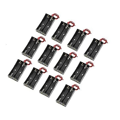 FONDOTIN 12Stücke Batteriefach für Aa Batterien mit Kabelverbinder für Mobile Anwendungen Lichterketten Leicht Praktisch Lieferumfang Enthalten FONDOTIN 12Stücke Batteriefach für Aa Batterien mit Kabelverbinder für Mobile Anwendungen Lichterketten Leicht Praktisch Lieferumfang Enthalten von FONDOTIN