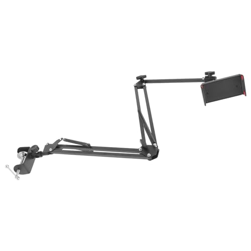 FONDOTIN 1Stück Desktop Telefonhalterung Metall Kantilever Teleskop Halter für Tablet Handy Verstellbar Rüttelfrei Stabil für Schreibtisch Auto Schwarz Langlebig FONDOTIN 1Stück Desktop Telefonhalterung Metall Kantilever Teleskop Halter für Tablet Handy Verstellbar Rüttelfrei Stabil für Schreibtisch Auto Schwarz Langlebig von FONDOTIN