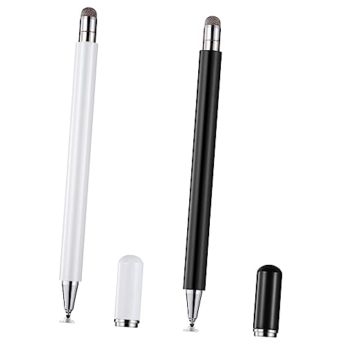 FONDOTIN Kapazitiver Stift 2er Set Stylus Pen Für Touchscreens Kapazitiver Touchscreen Stift Und Präziser Eingabestift Für Smartphones Und Tablets Stylus Pencil Für Präzise Eingaben von FONDOTIN