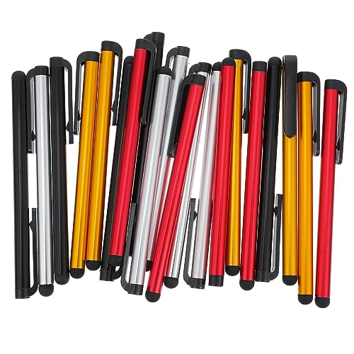 FONDOTIN 20Stücke Touchscreen Stylus Stift für Tablets Smartphones Kapazitiver Stift mit Clip Design Präzise Schreib Zeichenhilfe FONDOTIN 20Stücke Touchscreen Stylus Stift für Tablets Smartphones Kapazitiver Stift mit Clip Design Präzise Schreib Zeichenhilfe von FONDOTIN