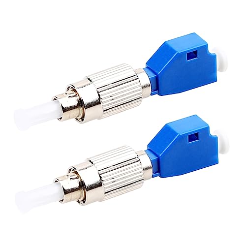 FONDOTIN 2Stücke Fc an Lc Buchse Faseroptikadapter Hybrider für Telekommunikation für Catv Engineering Optischer Netzwerke Hohe Geringe FONDOTIN 2Stücke Fc an Lc Buchse Faseroptikadapter Hybrider für Telekommunikation für Catv Engineering Optischer Netzwerke Hohe Geringe von FONDOTIN