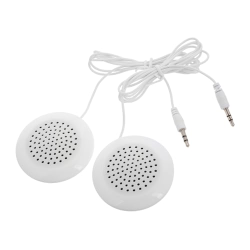 FONDOTIN 2Stücke Mini Lautsprecher mit Klinkenstecker Kissenlautsprecher für CD Player Kompakt Leicht für Schlafzimmer Reisen FONDOTIN 2Stücke Mini Lautsprecher mit Klinkenstecker Kissenlautsprecher für CD Player Kompakt Leicht für Schlafzimmer Reisen von FONDOTIN