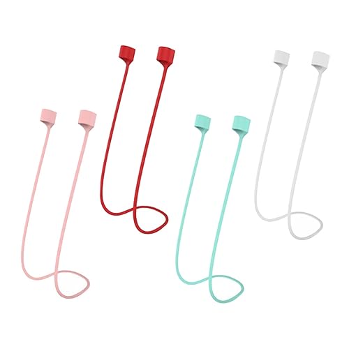 FONDOTIN 4Stücke Kopfhörer Magnetband Halsband Lanyard Kompatibel mit Hautfreundlich Verlust für Outdoor Aktivitäten Verschiedenen von FONDOTIN