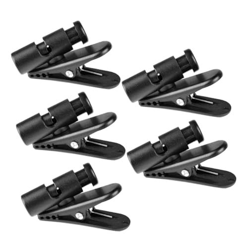 FONDOTIN 5Stücke Kabelschnur Clip Halter für Kopfhörer USB Kabel Selbstklebende Drahtkabelklemmen aus Premium für Kabelmanagement für Drinnen Draußen von FONDOTIN