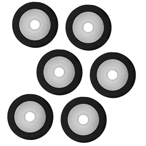 FONDOTIN 6Stücke Prise Roller für Ersatzrollen für Kassettenrekorder DVD Laufwerke Langlebig Verschleißfest für Audio Reparaturen Wartungen FONDOTIN 6Stücke Prise Roller für Ersatzrollen für Kassettenrekorder DVD Laufwerke Langlebig Verschleißfest für Audio Reparaturen Wartungen von FONDOTIN