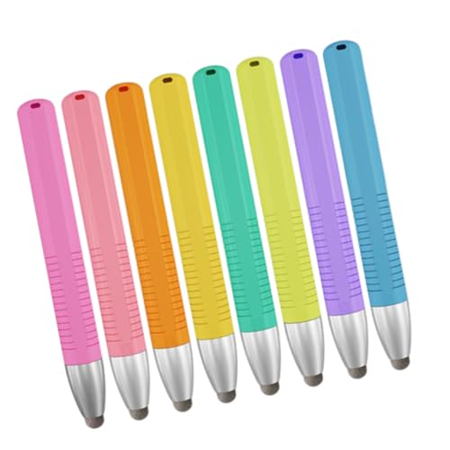 FONDOTIN 8 Stücke Universal Stylus Stift Kinder Kapazitiven Touchscreen Stylus Kinder Lernen Maschine Touchscreen Stylus Stift Für Tablets Und Handys von FONDOTIN