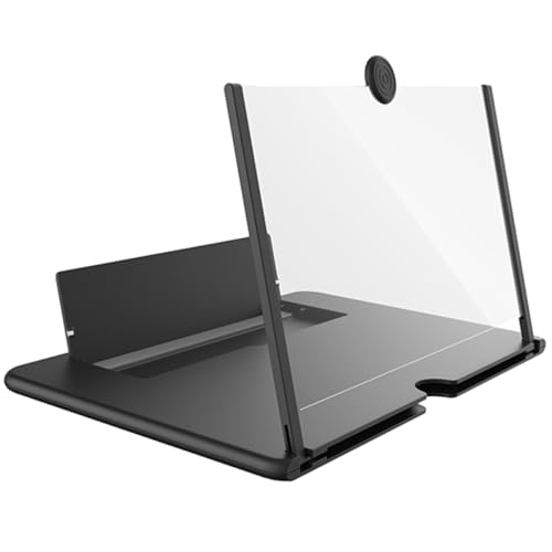 FONDOTIN Bildschirmlupe Handy Lupe Bildschirm Lupe Für Einzigartige Gadgets Coole Gadgets Signal Verstärkt W-LAN Verstärker Strapazierfähiger Telefonständer Finnier Ultra Klare Blaue Linse von FONDOTIN