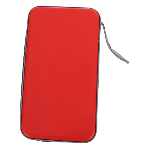 FONDOTIN Handheld CD Halter mit Kapazität Robuste Zipper Aufbewahrung für DVDs für Zuhause Auto Schützt vor Kratzern Platzsparendes Design FONDOTIN Handheld CD Halter mit Kapazität Robuste Zipper Aufbewahrung für DVDs für Zuhause Auto Schützt vor Kratzern Platzsparendes Design von FONDOTIN
