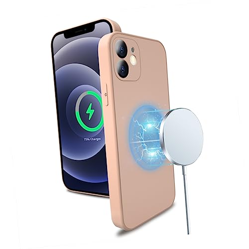 FONDOTIN Magnetische Silikonschale handyhülle schützende Telefonhülle Schocksicheres Telefongehäuse Handy Abdeckung Mobiltelefonhülle Anti-Fall-Telefonabdeckung Rosa FONDOTIN Magnetische Silikonschale handyhülle schützende Telefonhülle Schocksicheres Telefongehäuse Handy Abdeckung Mobiltelefonhülle Anti-Fall-Telefonabdeckung Rosa von FONDOTIN