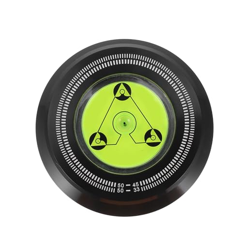 FONDOTIN Plattenstabilisator für Vibrations Gewichtsklemme für Verbessert Klangqualität Stabilität für Musikliebhaber Schwarze von FONDOTIN