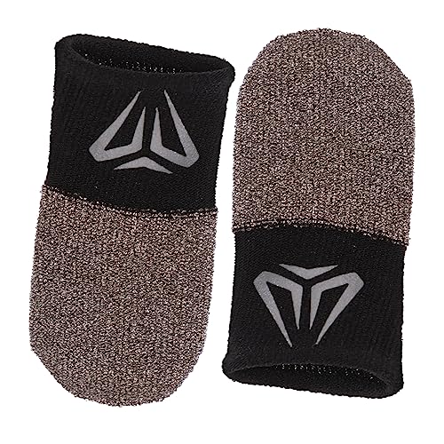 FONDOTIN Sleeve Gaming 1 Set Gaming-daumenärmel Gamer-daumen Silberfaser Schweiß- Und Bequemes Gaming-zubehör FONDOTIN Sleeve Gaming 1 Set Gaming-daumenärmel Gamer-daumen Silberfaser Schweiß- Und Bequemes Gaming-zubehör von FONDOTIN