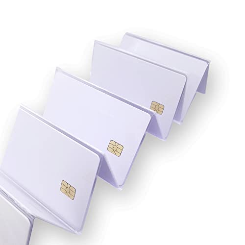 Fongwah 500pcs FM4442-Chipkarte, die mit der SLE4442-Karte kompatibel ist, entspricht dem ISO7816-Protokoll und kann für Hotelschlüsselkarten, Zugangskontrollkarten/ID-Karten verwendet Werden von FONGWAH
