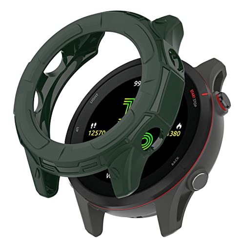 FONREST Schutzhülle für Garmin Forerunner 955 TPU Cover Watch Protector Shell (Grün) von FONREST