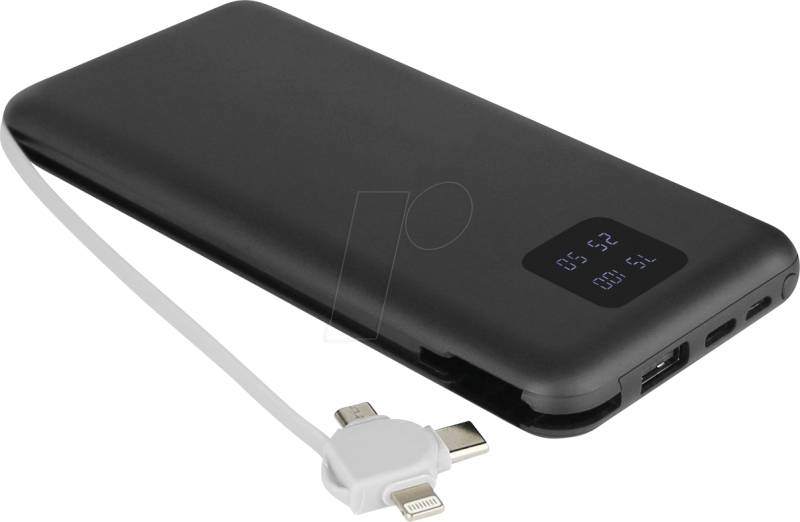 FONTASTIC 262029 - Powerbank, 10000 mAh, 4in1 von FONTASTIC