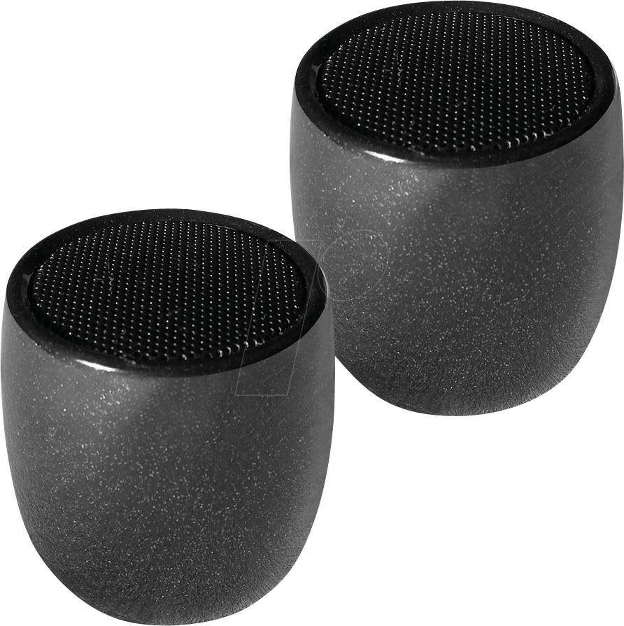 FONTASTIC 262708 - Bluetooth Lautsprecher Paar, 2x 5 W, schwarz von FONTASTIC
