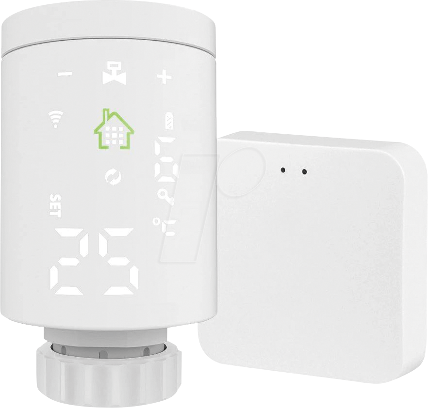 FONTASTIC 590009 - WLAN Heizkörperthermostat, Set mit Gateway von FONTASTIC