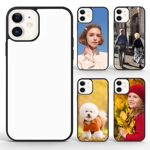 FOQENCCI 5 Stück iPhone 12 Hülle iPhone 12 Pro Sublimation Blank Case DIY Heat Press Handyhülle Weiches TPU + Aluminium Stoßfest Schutz Slim Cover Anti-Rutsch 15,5 cm FOQENCCI 5 Stück iPhone 12 Hülle iPhone 12 Pro Sublimation Blank Case DIY Heat Press Handyhülle Weiches TPU + Aluminium Stoßfest Schutz Slim Cover Anti-Rutsch 15,5 cm von FOQENCCI