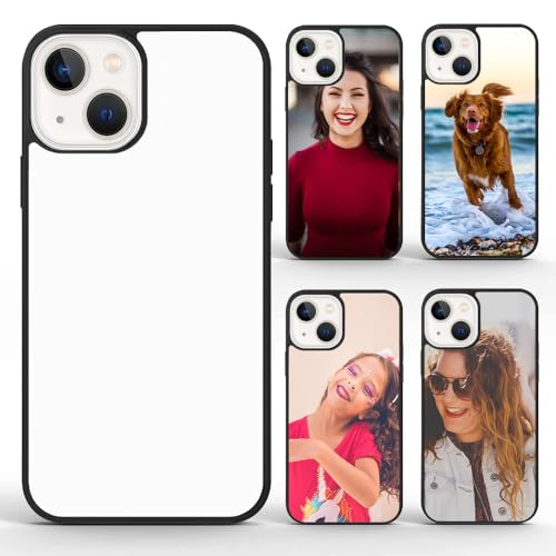 FOQENCCI Handy-Schutzhülle für iPhone 15, Sublimationsdruck, blanko, bedruckbar, Heißpresse, weiches Gummi + Aluminium, rutschfest, stoßdämpfend, schmal, dünn, 5 Stück FOQENCCI Handy-Schutzhülle für iPhone 15, Sublimationsdruck, blanko, bedruckbar, Heißpresse, weiches Gummi + Aluminium, rutschfest, stoßdämpfend, schmal, dünn, 5 Stück von FOQENCCI
