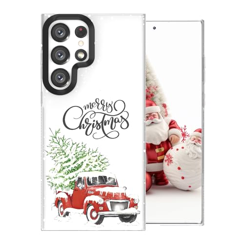 FOQENCCI Weihnachtliche Handyhülle für Samsung Galaxy S22 Ultra, weiches TPU, kratzfest, Schutzhülle mit Schneeflocken-Weihnachtsbaum-Muster, stoßfest, für Samsung Galaxy S22 Ultra FOQENCCI Weihnachtliche Handyhülle für Samsung Galaxy S22 Ultra, weiches TPU, kratzfest, Schutzhülle mit Schneeflocken-Weihnachtsbaum-Muster, stoßfest, für Samsung Galaxy S22 Ultra von FOQENCCI
