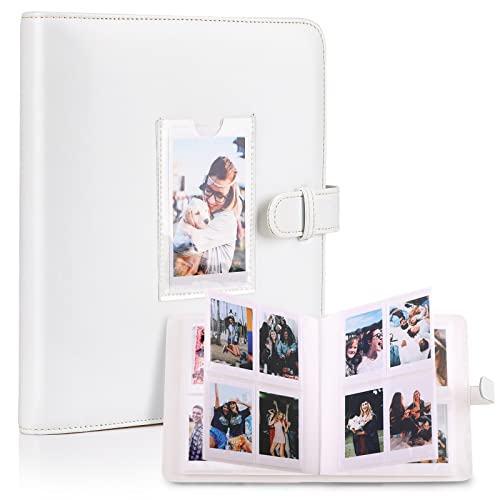 FORETOY Fotoalbum mit 272+1 Taschen kompatibel mit Instax 3 Zoll Film- kompatibel mit Fujifilm Instax Mini 90 9 8 8+ 70 7c 7s 11 50s 7+ 25 Mini LiPlay Mini Link, Polaroid Snap, Kodak Sofortbilddrucker von FORETOY
