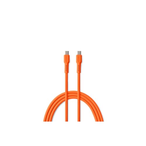 FOREVER Colorum USB C auf USB C Kabel 60W Orange - 1,8m Ladekabel USB C für Laden und Datensynchronisation 2.0 480 Mbps - Schnellladekabel USB C auf USB C für Smartphones Tablets und Laptops FOREVER Colorum USB C auf USB C Kabel 60W Orange - 1,8m Ladekabel USB C für Laden und Datensynchronisation 2.0 480 Mbps - Schnellladekabel USB C auf USB C für Smartphones Tablets und Laptops von FOREVER