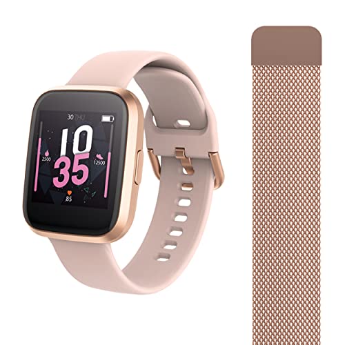 FOREVER Smartwatch ForeVigo 2 SW-310, wasserdicht, Roségold von FOREVER