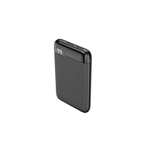 Setty Powerbank 5000 mAh SPBL-05 schwarz LCD akku Power Bank von FOREVER