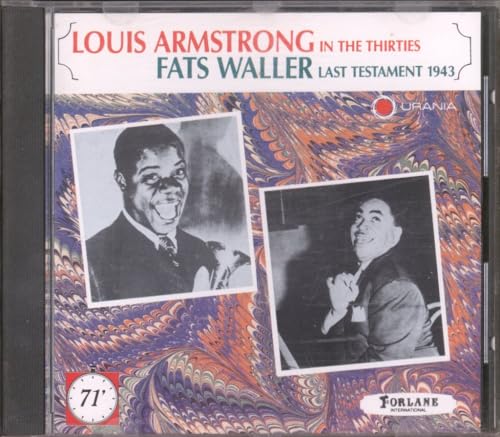 Louis Amstrong E Fats Waller von FORLANE