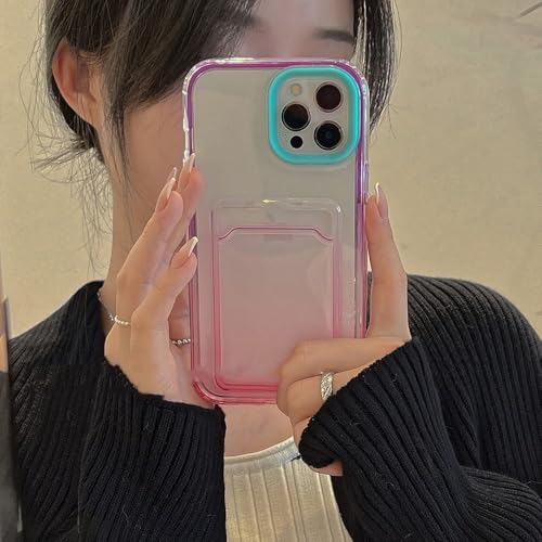 FORLUZ Niedliche Handyhülle mit Farbverlauf und vollständigem Schutz für iPhone 13 Pro Max 12 11 XR XS Max X 7 8 Plus, stoßfeste, klare, weiche Hülle, C, für iPhone 7 Plus FORLUZ Niedliche Handyhülle mit Farbverlauf und vollständigem Schutz für iPhone 13 Pro Max 12 11 XR XS Max X 7 8 Plus, stoßfeste, klare, weiche Hülle, C, für iPhone 7 Plus von FORLUZ