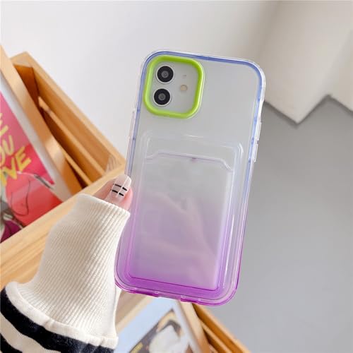 FORLUZ Niedliche Handyhülle mit Farbverlauf und vollständigem Schutz für iPhone 13 Pro Max 12 11 XR XS Max X 7 8 Plus, stoßfeste, klare, weiche Hülle, b, für iPhone 12mini FORLUZ Niedliche Handyhülle mit Farbverlauf und vollständigem Schutz für iPhone 13 Pro Max 12 11 XR XS Max X 7 8 Plus, stoßfeste, klare, weiche Hülle, b, für iPhone 12mini von FORLUZ